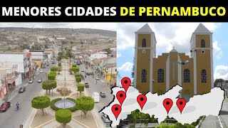 10 MENORES CIDADES DE PERNAMBUCO [upl. by Mowbray]