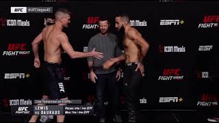 UFC Vegas 45  Wonderboy vs Belal  Final Face Off [upl. by Grove]