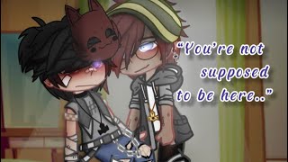 • “You’re not supposed to be here” • A Michael x Ennard Skit • NoahPast AU • [upl. by Raney]