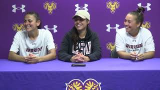 ESU Lacrosse Atlantic Region Championship Press Conference [upl. by Cullie]