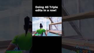 40 triple edits in a row shorts fortnite [upl. by Ocer875]