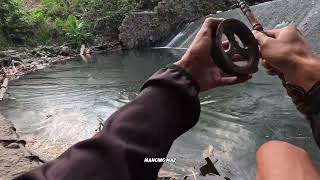 MANCING IKAN NILA DI SUNGAI KADISOKA PAKAI LUMUT DENGAN ESSEN MUSTIKA NILA [upl. by Annaigroeg]