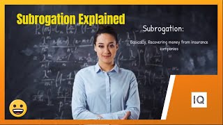 Subrogation Explained [upl. by Alicea]