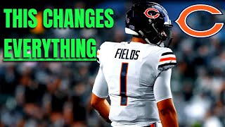 Bears Just Got A MASSIVE Justin Fields Update [upl. by Pan]