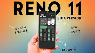 Oppo Reno 11 New Update  ColorOS 14 New Features  Reno11 Pro Update  Reno 11 New Software Update🔥 [upl. by Aneala]