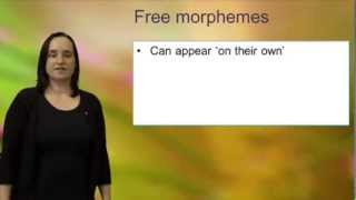 What is a morpheme [upl. by Ethel]