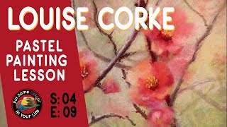 Fine art tips with Amazing Free Pastel Art Lesson with Louise Corke on Colour In Your life [upl. by Suhploda]