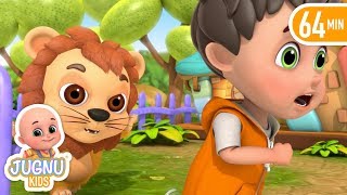 Sher Nirala Himmatwala Rhyme  Hindi Poems  Hindi Rhymes for children and baby songs by jugnu kids [upl. by Ardekahs372]