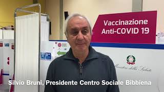 Bibbiena chiude lhub vaccinale al centro sociale [upl. by Finella946]