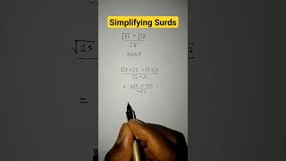 How to Simplify Surds maths surds arabic love [upl. by Hege]