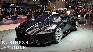 Why The Bugatti La Voiture Noire Costs 18 Million [upl. by Eelyahs]