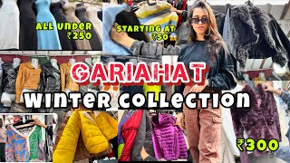 GARIAHAT LATEST WINTER COLLECTION 2023  staring from ₹50 😱 trending viral wintercollection [upl. by Pozzy]