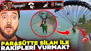 PARAŞÜTTE SİLAHLA ATEŞ ETMEK MÜMKÜN MÜ PUBG Mobile Efsane Mi Gerçek Mi [upl. by Ayotel]