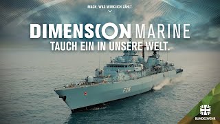 Dimension Marine  Tauch ein in die Welt der Marine  KarriereKaserne Marine [upl. by Anela431]