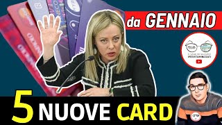 💶 5 NUOVE CARTE e BONUS ISEE BASSO GENNAIO 2024 ✅ LISTA degli aiuti SU DOMANDA per queste categorie [upl. by Atnamas]