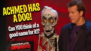 Achmed has a dog Can YOU think of a good name for the pup  Controlled Chaos  JEFF DUNHAM [upl. by Farrar]