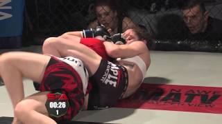 Shock N Awe 21 Female Pro Straweight MMA Jade Barker vs Bryony Tyrell [upl. by Mignon]