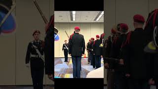 All Service Nationals Armed InspectionMarmion Academy Flannigan Rifles Drill Team5424 [upl. by Ettigirb526]