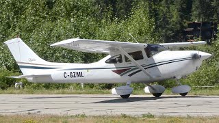 Cessna 182 Skylane Takeoff [upl. by Jarrid151]