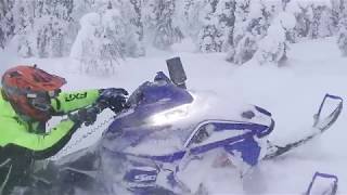 Yamaha Sidewinder TURBO´s  SLEDDING [upl. by Allebara]