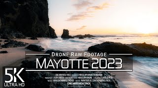 【5K】🇾🇹 Drone RAW Footage 🔥 This is MAYOTTE 2023 🔥 Mamoudzou 🔥 Dzaoudzi 🔥 UltraHD Stock Video [upl. by Lahsram]