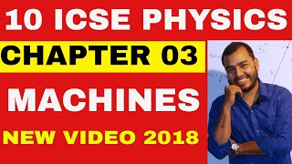 ICSE Class 10th PHYSICS MACHINES 07 SUMMARY [upl. by Genevieve479]