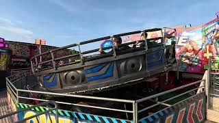 Jason Waddingtons Extreme Tagada Offride Pov  Waddingtons Funfair Tingley 10052024 [upl. by Mei]