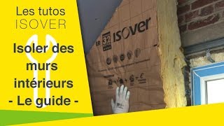 Isoler des murs par lintérieur avec le système Optima Murs  Les Tutos Isover [upl. by Ydnelg492]