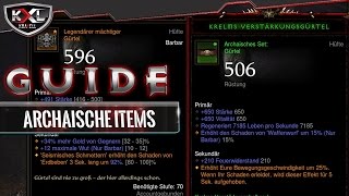 DIABLO 3 RoS  ARCHAISCHE Items WAS  WO amp WIE ➥ Lets GUIDE [upl. by Joceline]