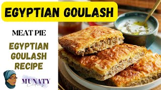 Egyptian Goulash Meat Pie  Egyptian Meat Pie [upl. by Louisa151]