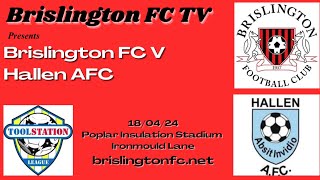 Brislington FV V Halllen AFC [upl. by Bortman]