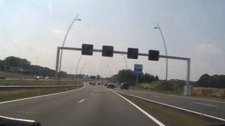 N2 Randweg Eindhoven southbound NL [upl. by Assenyl]