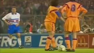 Goal  Ronald Koeman European Cup final 1992 [upl. by Aihseit449]