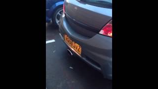 Astra h 19 VXD exhaust sound [upl. by Burwell]