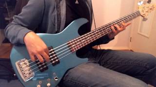 Sword Art Online OP 1 LiSA  Crossing Field Bass Cover [upl. by Ikoek]