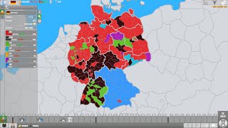 German Election 2021 Simulation Forecast Lawgivers II [upl. by Ramin301]