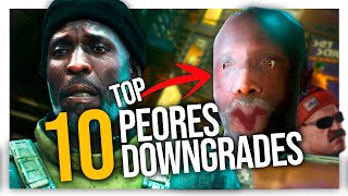 Los 10 PEORES DOWNGRADES de los Videojuegos [upl. by Lorrimer]