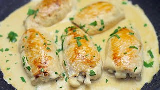 Leckeres Rezept für Hähnchenbrust mit Champignons in Sahnesauce [upl. by Hajed]