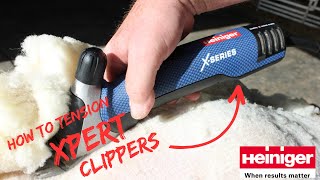 How to tension Heiniger Xpert Clippers [upl. by Sandstrom]