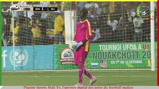 Bourama Koné meilleur gardien du Tournoi UFOA A U17 Nouakchott 2022 [upl. by Lynelle892]