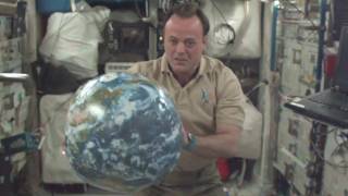 Firstever live 3D video stream from space [upl. by Inatsed]