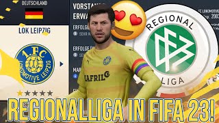 REGIONALLIGA KARRIERE IN FIFA 23  LOS GEHTS  LOK LEIPZIG KARRIERE [upl. by Onailime844]