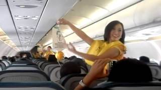 Dancing Flight Attendants  cebu Pacific airline [upl. by Prudy704]