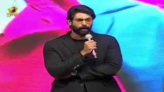 Rana Daggubati amp Sai Kumar Back To Back Dialogues  Rough Audio Launch  Aadi  Rakul Preet [upl. by Bruis]