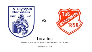 FV Olympia Ramstein vs TuS Schönenberg [upl. by Ytsihc]