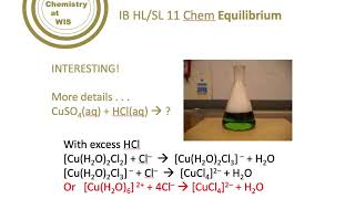 PS1 6 Equilibrium with CuSO4 ii [upl. by Ennobe]