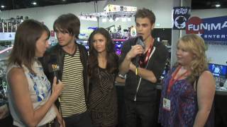 ComicCon 2010  Vampire Diaries  Part 2 [upl. by Ecnaiva]