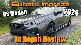 2024 Subaru Impreza RS Hatchback Start Up Test Drive amp In Depth Review [upl. by Lemon798]