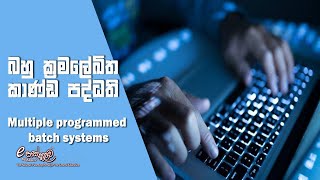 බහු ක්‍රමලේඛිත කාණ්ඩ පද්ධති  Multiple programmed batch systems [upl. by Einon]