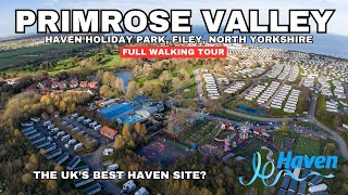 Full Walking Tour Haven Primrose Valley Filey North Yorkshire  Is This Havens Best Holiday Park [upl. by Ojahtnamas]